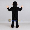 Custom Black and Tan Chimpanzee Mascot Costume Adult Full Body Suit for Wildlife Events Custom Black and Tan Chimpanzee Mascot Costume Adult Full Body Suit for Wildlife Events