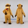 Custom Golden Brown and Black Monkey Mascot Costume Adult Full Body Suit for Wildlife Events Custom Golden Brown and Black Monkey Mascot Costume Adult Full Body Suit for Wildlife Events