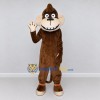 Custom Brown and Cream Monkey Mascot Costume Adult Full Body Suit for School Events Custom Brown and Cream Monkey Mascot Costume Adult Full Body Suit for School Events