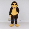Custom Brown and Tan Ape Mascot Costume Adult Full Body Suit for School Events Custom Brown and Tan Ape Mascot Costume Adult Full Body Suit for School Events