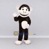 Custom Brown and White Monkey Mascot Costume Adult Full Body Suit for School Events Custom Brown and White Monkey Mascot Costume Adult Full Body Suit for School Events