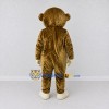 Custom Olive Brown and Cream Monkey Mascot Costume Adult Full Body Suit for School Events Custom Olive Brown and Cream Monkey Mascot Costume Adult Full Body Suit for School Events