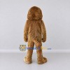 Custom Brown Shaggy Dog Mascot Costume Adult Full Body Suit for Community Events Custom Brown Shaggy Dog Mascot Costume Adult Full Body Suit for Community Events