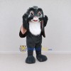 Custom Dark Gray and White Lop Eared Rabbit Mascot Costume Adult Full Body Suit for Easter Events