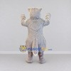 Custom Gray and White Wolf Mascot Costume Adult Full Body Suit for School Events Custom Gray and White Wolf Mascot Costume Adult Full Body Suit for School Events