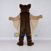 Custom Brown and Tan Bat Mascot Costume Adult Full Body Suit for Halloween Events Custom Brown and Tan Bat Mascot Costume Adult Full Body Suit for Halloween Events