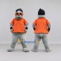 Custom Gray and Orange Animal Character in Sunglasses Mascot Costume Adult Full Body Suit for Sports Events