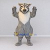 Custom Gray and White Wolf Mascot Costume Adult Full Body Suit for School Events Custom Gray and White Wolf Mascot Costume Adult Full Body Suit for School Events
