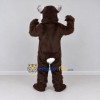 Custom Brown and White Badger Mascot Costume Adult Full Body Suit for School Events Custom Brown and White Badger Mascot Costume Adult Full Body Suit for School Events