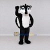 Custom Black and White Skunk Mascot Costume Adult Full Body Suit for Wildlife Events