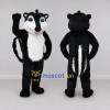 Custom Black and White Skunk Mascot Costume Adult Full Body Suit for Wildlife Events