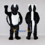 Custom Black and White Skunk Mascot Costume Adult Full Body Suit for Wildlife Events