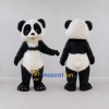 Custom Black and White Panda Mascot Costume Adult Full Body Suit for School Events Custom Black and White Panda Mascot Costume Adult Full Body Suit for School Events