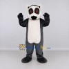 Custom Gray and White Ring Tailed Lemur Mascot Costume Adult Full Body Suit for Wildlife Events
