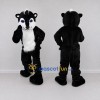 Custom Black and White Skunk Character Mascot Costume Adult Full Body Suit for Wildlife Events Custom Black and White Skunk Character Mascot Costume Adult Full Body Suit for Wildlife Events