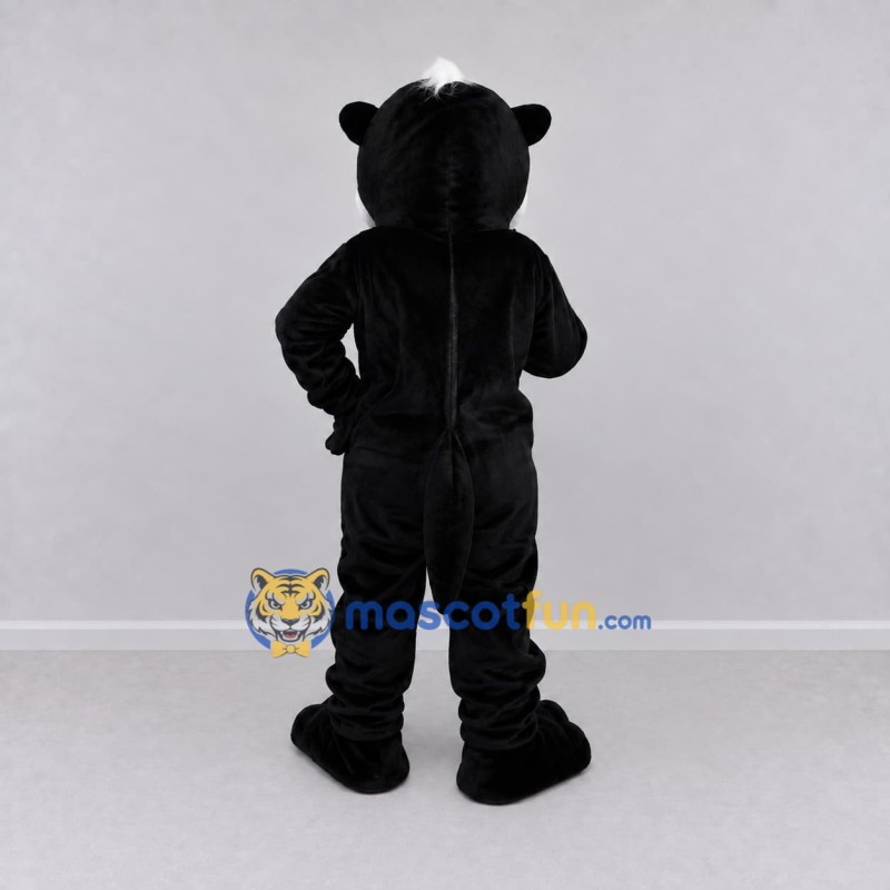 Custom Black and White Skunk Character Mascot Costume Adult Full Body Suit for Wildlife Events Custom Black and White Skunk Character Mascot Costume Adult Full Body Suit for Wildlife Events