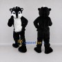Custom Black and White Skunk Character Mascot Costume Adult Full Body Suit for Wildlife Events