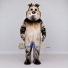 Custom Brown and Tan Bulldog Mascot Costume Adult Full Body Suit for School Events Custom Brown and Tan Bulldog Mascot Costume Adult Full Body Suit for School Events