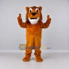 Custom Orange and Brown Lion Mascot Costume Adult Full Body Suit for School Events Custom Orange and Brown Lion Mascot Costume Adult Full Body Suit for School Events