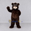 Custom Dark Brown Beaver Mascot Costume Adult Full Body Suit for Wildlife Events