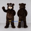 Custom Dark Brown Beaver Mascot Costume Adult Full Body Suit for Wildlife Events