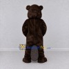 Custom Dark Brown Beaver Mascot Costume Adult Full Body Suit for Wildlife Events
