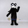 Custom Black and White Skunk Mascot Costume Adult Full Body Suit for Wildlife Events Custom Black and White Skunk Mascot Costume Adult Full Body Suit for Wildlife Events