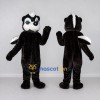 Custom Black and White Skunk Mascot Costume Adult Full Body Suit for Wildlife Events Custom Black and White Skunk Mascot Costume Adult Full Body Suit for Wildlife Events