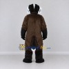 Custom Brown Black and White Animal Character Mascot Costume Adult Full Body Suit for School Events