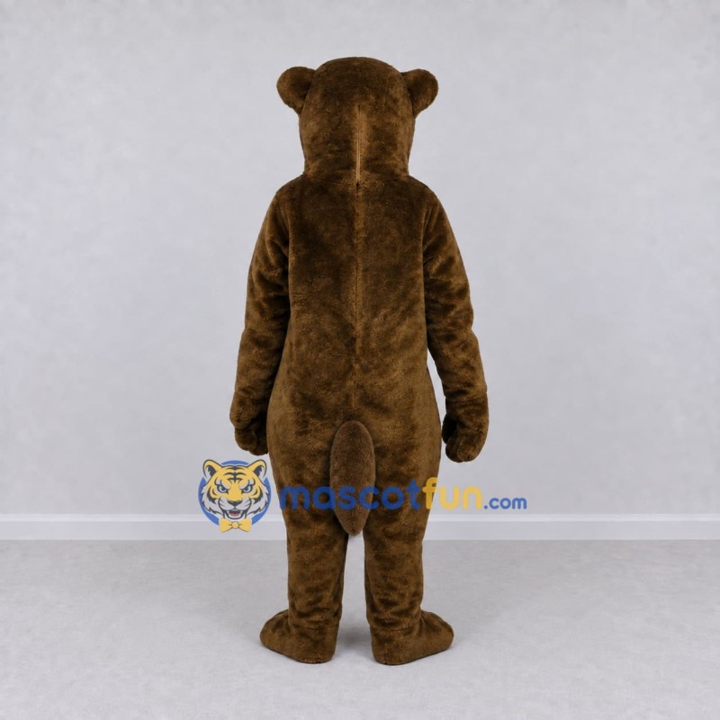 Custom Brown and White Badger Mascot Costume Adult Full Body Suit for Wildlife Events Custom Brown and White Badger Mascot Costume Adult Full Body Suit for Wildlife Events