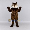 Custom Brown and Cream Chipmunk Character Mascot Costume Adult Full Body Suit for School Events Custom Brown and Cream Chipmunk Character Mascot Costume Adult Full Body Suit for School Events