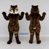 Custom Brown and Cream Chipmunk Character Mascot Costume Adult Full Body Suit for School Events Custom Brown and Cream Chipmunk Character Mascot Costume Adult Full Body Suit for School Events