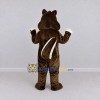 Custom Brown and White Chipmunk Mascot Costume Adult Full Body Suit for School Events Custom Brown and White Chipmunk Mascot Costume Adult Full Body Suit for School Events