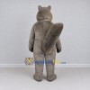 Custom Gray and White Squirrel Mascot Costume Adult Full Body Suit for Wildlife Events Custom Gray and White Squirrel Mascot Costume Adult Full Body Suit for Wildlife Events