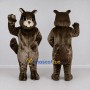 Custom Brown Beaver Mascot Costume Adult Full Body Suit for Wildlife Events