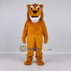 Custom Orange and Brown Lion Mascot Costume Adult Full Body Suit for School Events Custom Orange and Brown Lion Mascot Costume Adult Full Body Suit for School Events