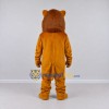 Custom Orange and Brown Lion Mascot Costume Adult Full Body Suit for School Events Custom Orange and Brown Lion Mascot Costume Adult Full Body Suit for School Events