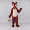 Custom Reddish Brown and Cream Squirrel Character Mascot Costume Adult Full Body Suit for School Events Custom Reddish Brown and Cream Squirrel Character Mascot Costume Adult Full Body Suit for School Events