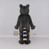 Custom Dark Gray and White Raccoon Mascot Costume Adult Full Body Suit for School Events Custom Dark Gray and White Raccoon Mascot Costume Adult Full Body Suit for School Events