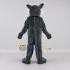 Custom Dark Gray and White Cat Mascot Costume Adult Full Body Suit for School Events Custom Dark Gray and White Cat Mascot Costume Adult Full Body Suit for School Events