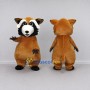 Custom Orange Brown and White Red Panda Character Mascot Costume Adult Full Body Suit for Wildlife Events