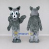 Custom Gray and White Wolf Mascot Costume Adult Full Body Suit for School Events Custom Gray and White Wolf Mascot Costume Adult Full Body Suit for School Events