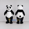 Custom Black and White Panda Mascot Costume Adult Full Body Suit for School Events Custom Black and White Panda Mascot Costume Adult Full Body Suit for School Events