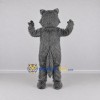 Custom Gray and White Wolf Mascot Costume Adult Full Body Suit for School Events Custom Gray and White Wolf Mascot Costume Adult Full Body Suit for School Events