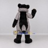 Custom Gray and Black Animal Character Mascot Costume Adult Full Body Suit for School Events