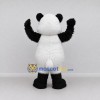 Custom Black and White Panda Mascot Costume Adult Full Body Suit for School Events Custom Black and White Panda Mascot Costume Adult Full Body Suit for School Events