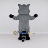 Custom Gray and White Raccoon Mascot Costume Adult Full Body Suit for School Events Custom Gray and White Raccoon Mascot Costume Adult Full Body Suit for School Events