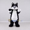 Custom Black and White Cat Mascot Costume Adult Full Body Suit for School Events Custom Black and White Cat Mascot Costume Adult Full Body Suit for School Events