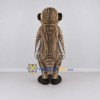 Custom Tan and Brown Meerkat Mascot Costume Adult Full Body Suit for Wildlife Events Custom Tan and Brown Meerkat Mascot Costume Adult Full Body Suit for Wildlife Events