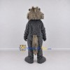 Custom Gray and Brown Wolf Character Mascot Costume Adult Full Body Suit for Theme Parties Custom Gray and Brown Wolf Character Mascot Costume Adult Full Body Suit for Theme Parties